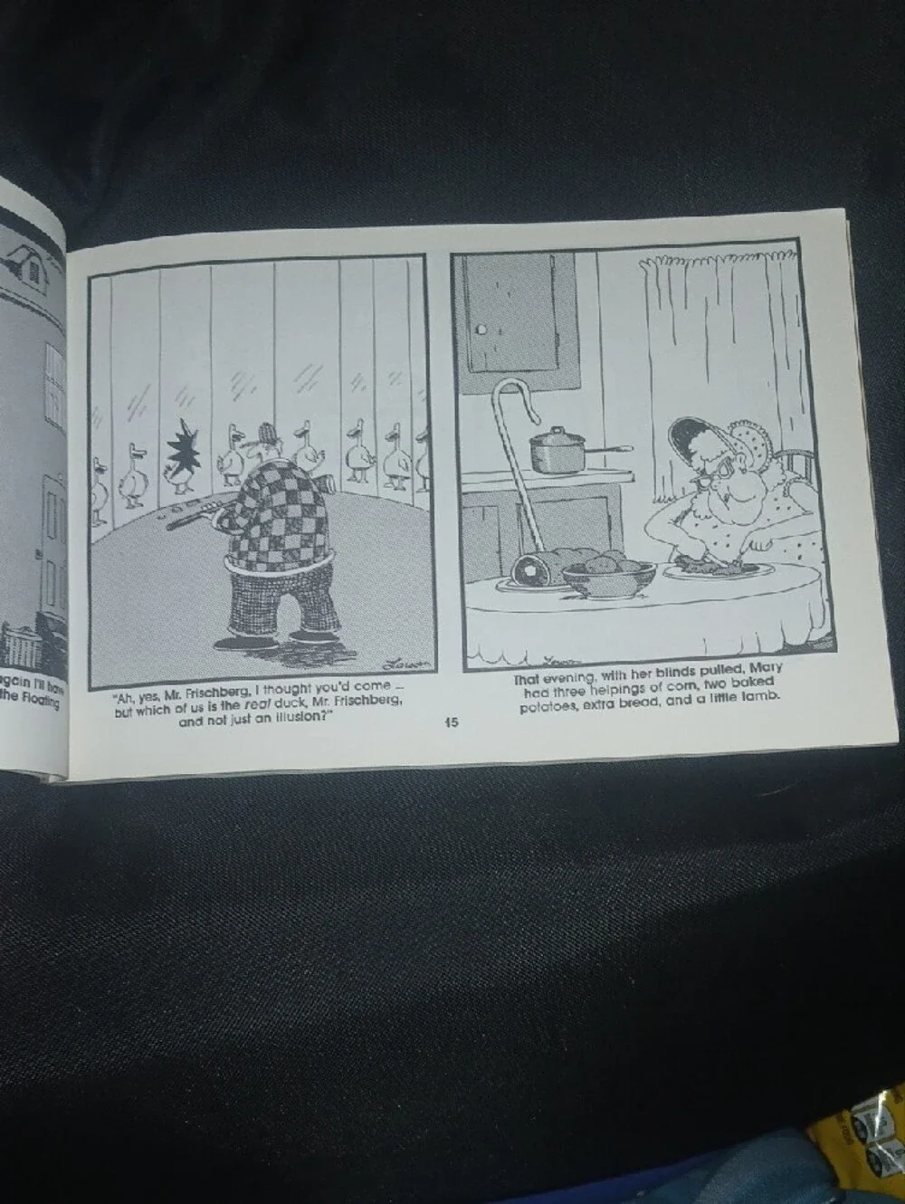 1988 Farside Comic Book Night of the Crash-Test Dummies by Gary Larson